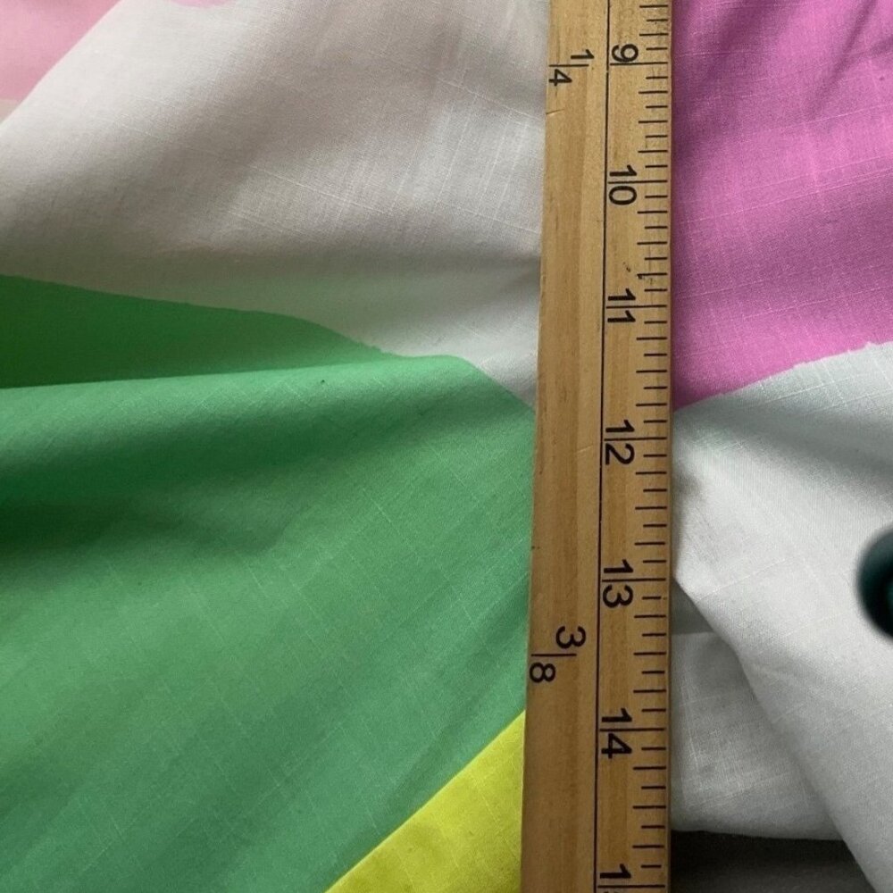 Kulani Kinis  Large Colorful Hibiscus Print Wide-Leg Pull-On Pants - Picture 12 of 14